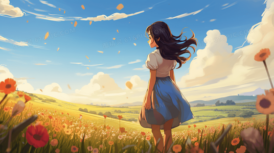 格桑花开的季节:湖畔传说的四季轮回